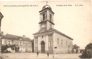 Eglise reconstruite après 1840